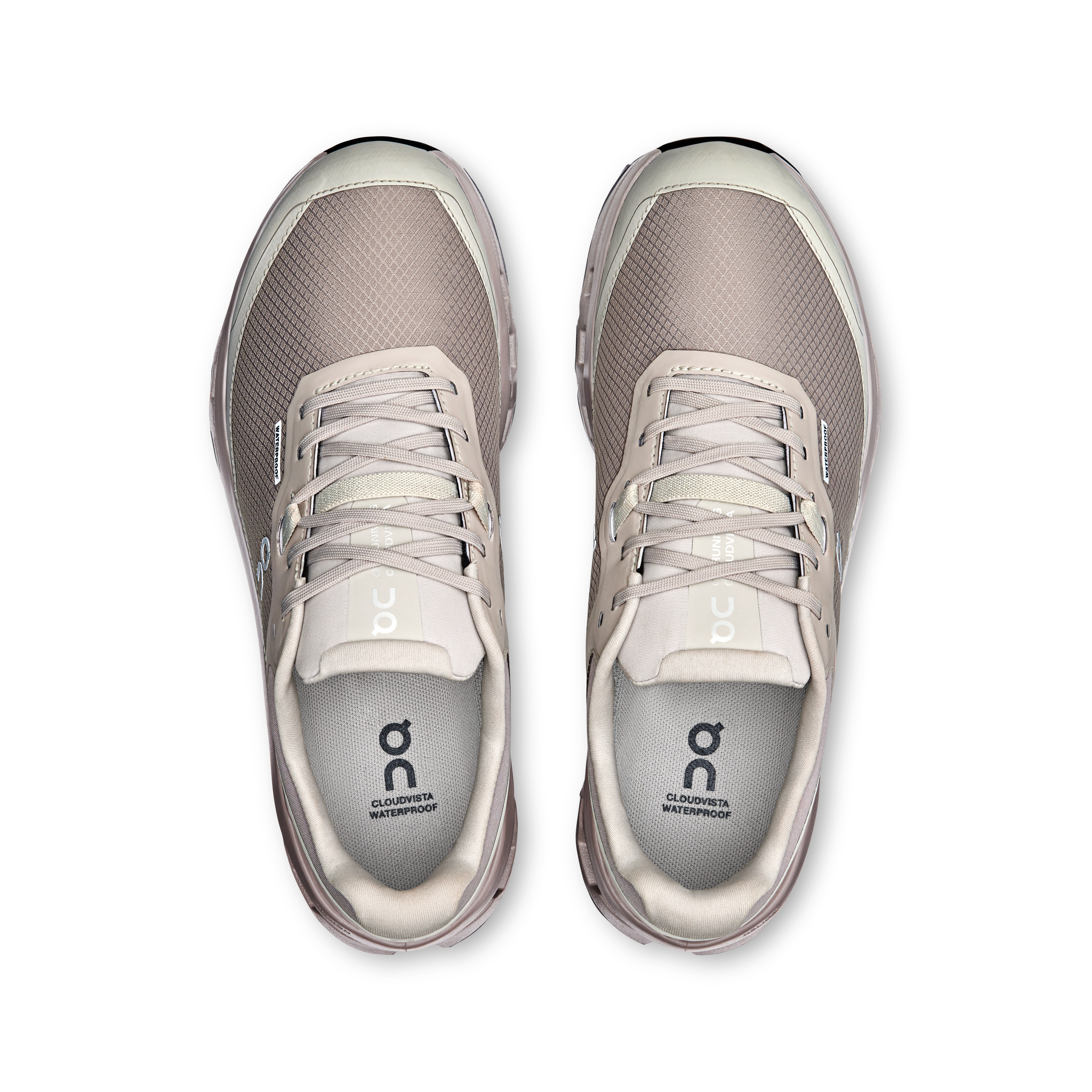 On Running Women's Cloudvista 2 Waterproof in Fog/Cinder