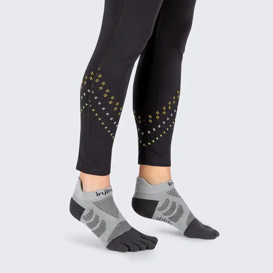 Injinji Women's Ultra Run No-Show in Slate  Accessories