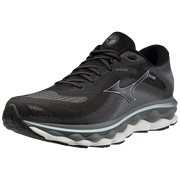 Mizuno Men's Wave Sky 7 Running Shoe in Black Glacial Ridge  Men's Footwear