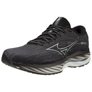 Mizuno Men's Wave Rider 27 in Ebony-Illusion Blue  Footwear