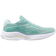 Mizuno Women's Wave Rider 27 in Eggshell Blue-White