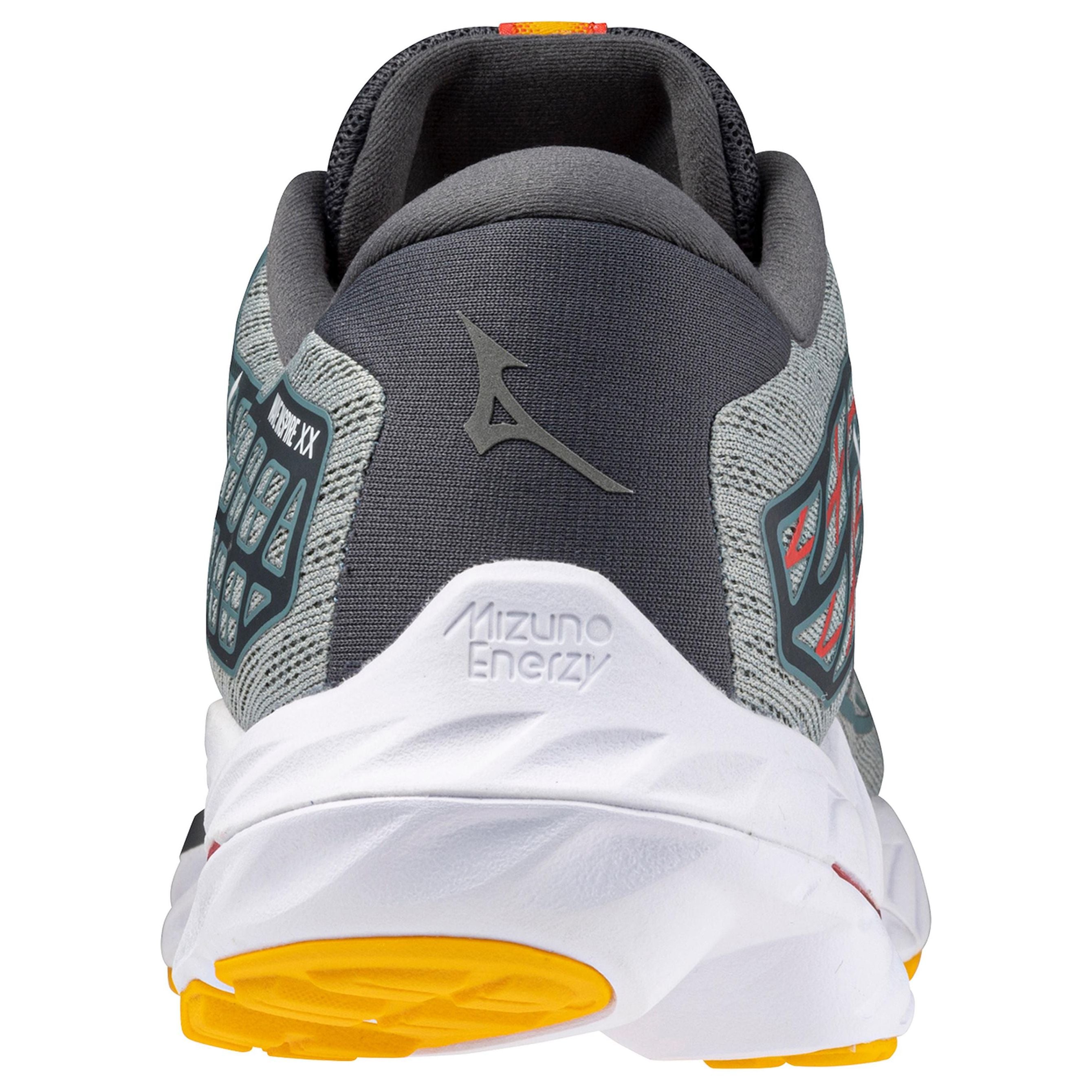 Mizuno Men's Wave Inspire 20 in Abyss White  Men's Footwear