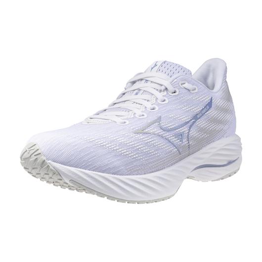 Mizuno Women's Wave Rider 28 Running Shoe in White Nimbus Cloud  Women's Footwear