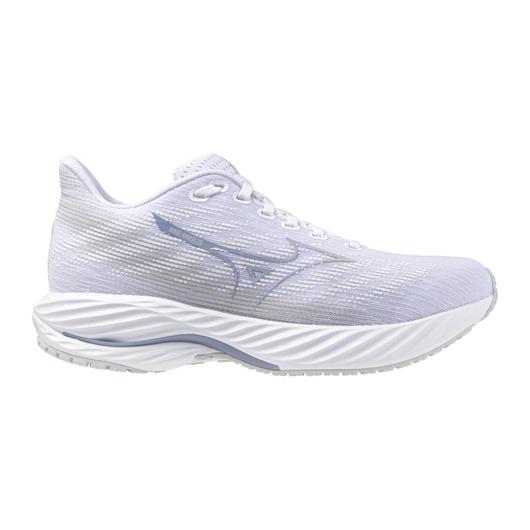 Mizuno Women's Wave Rider 28 Running Shoe in White Nimbus Cloud  Women's Footwear