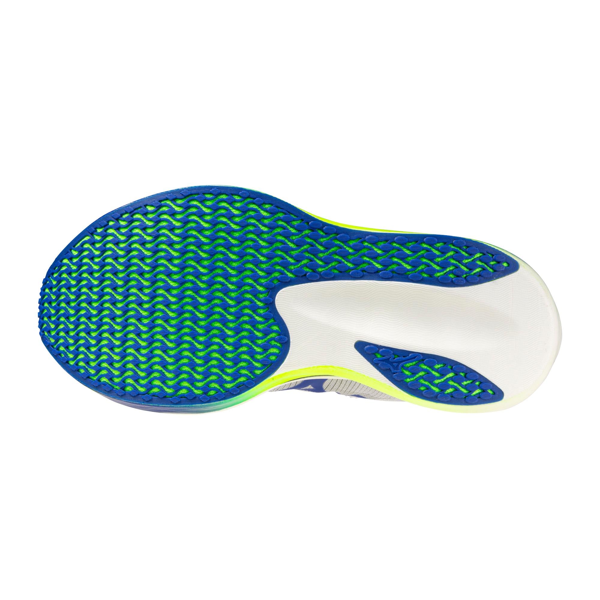 Mizuno Unisex Hyperwarp Pro in White-Lightning Yellow