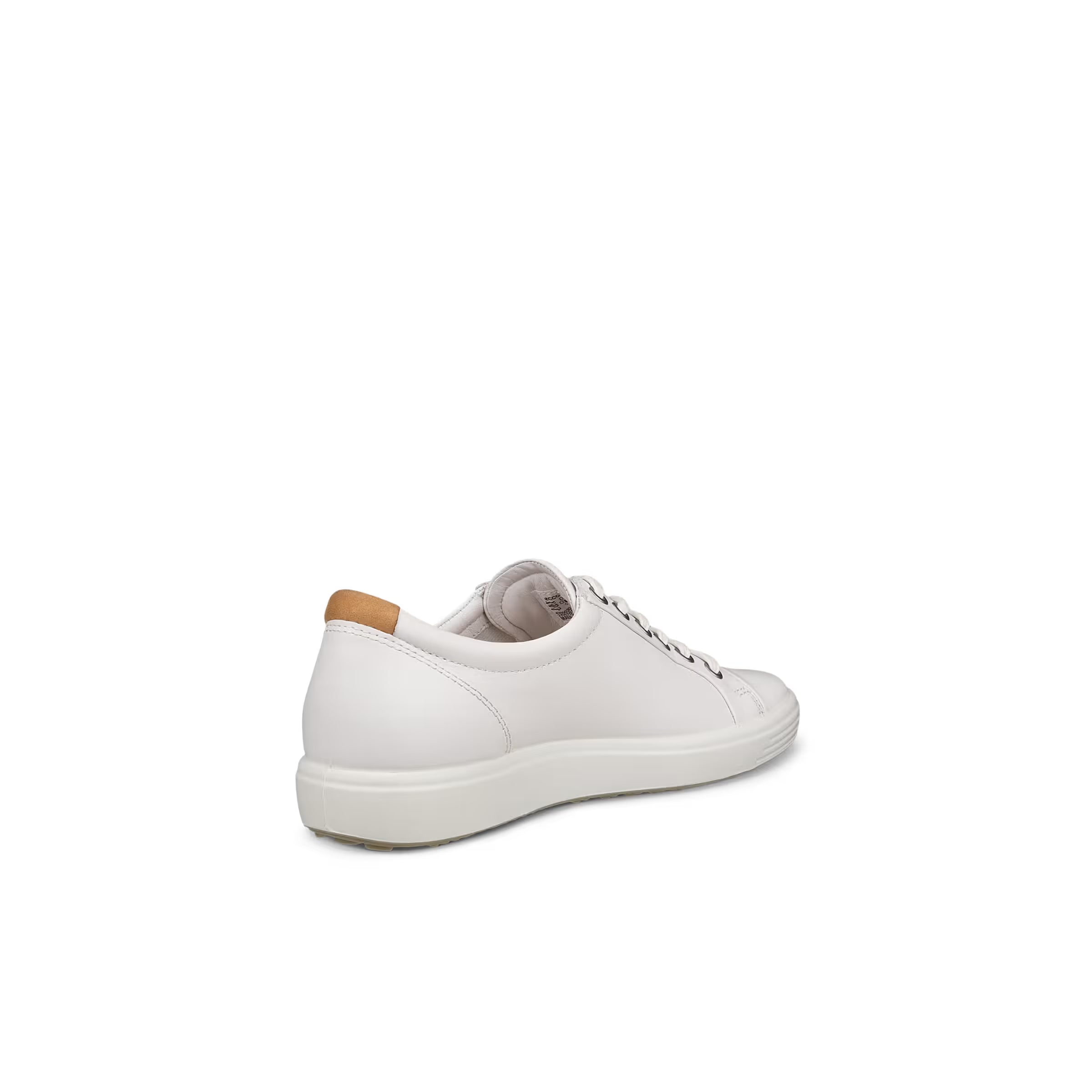 ECCO Women's Soft 7 Leather Sneaker in White