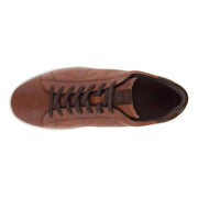 Ecco Men's Street Lite Retro Sneaker in Whisky/Coffee  Men's Footwear
