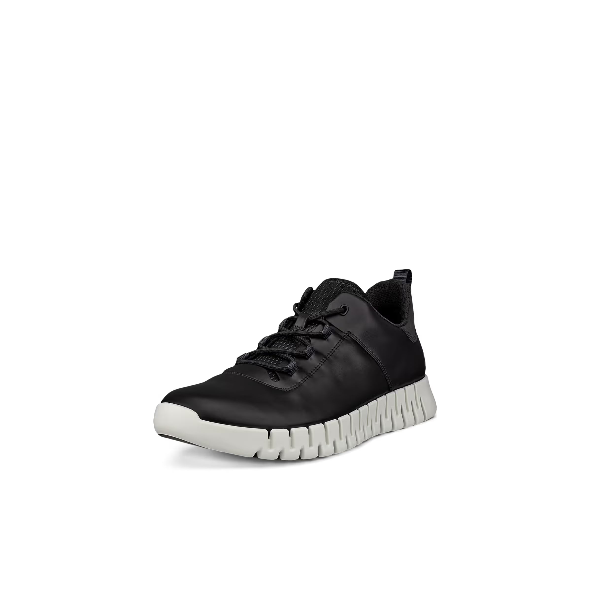 Ecco Men's Gruuv Sneaker in Black Black
