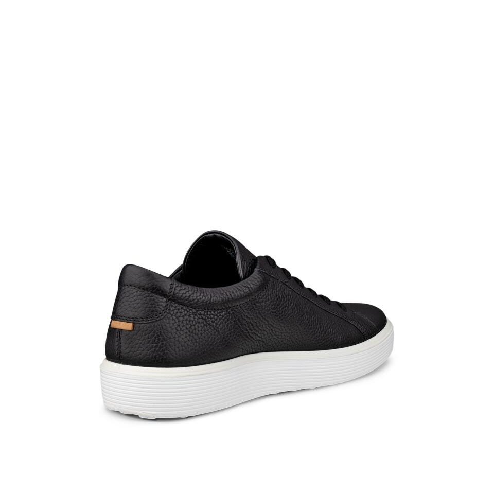 ECCO Men's Soft 60 Leather Sneaker | Black