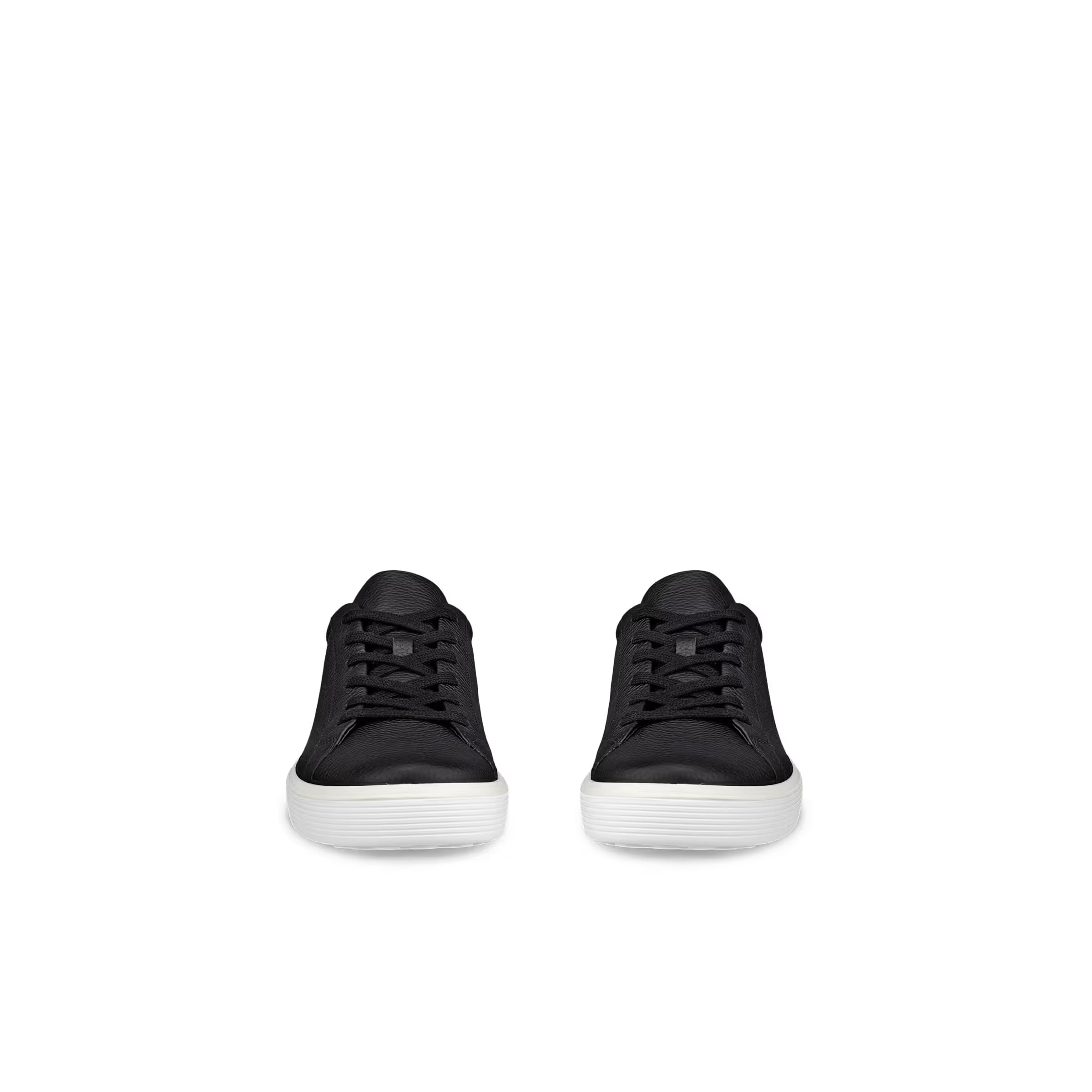 ECCO Men's Soft 60 Leather Sneaker in Black