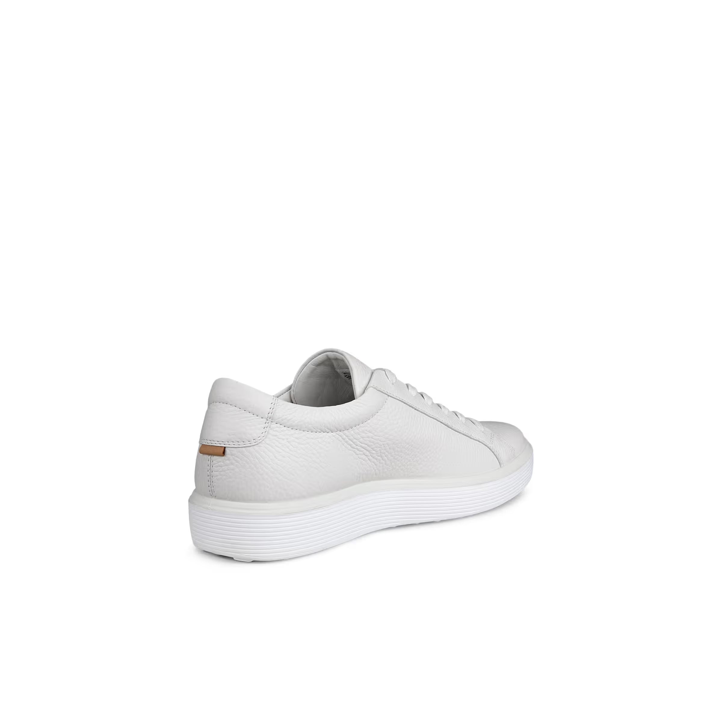 ECCO Men's Soft 60 Leather Sneaker in White