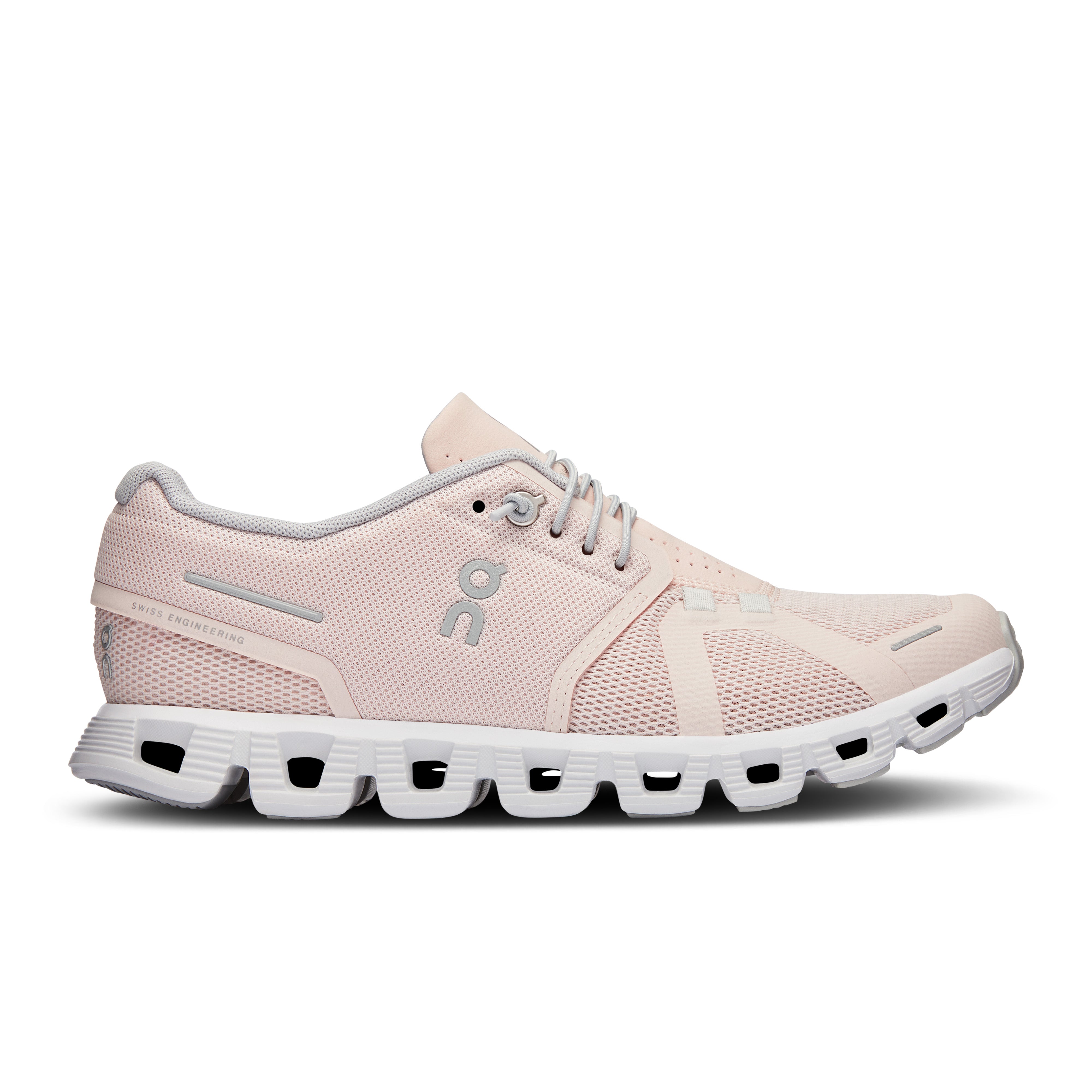 On Running Women's Cloud 5 Running Shoe in Shell White  Women's Footwear