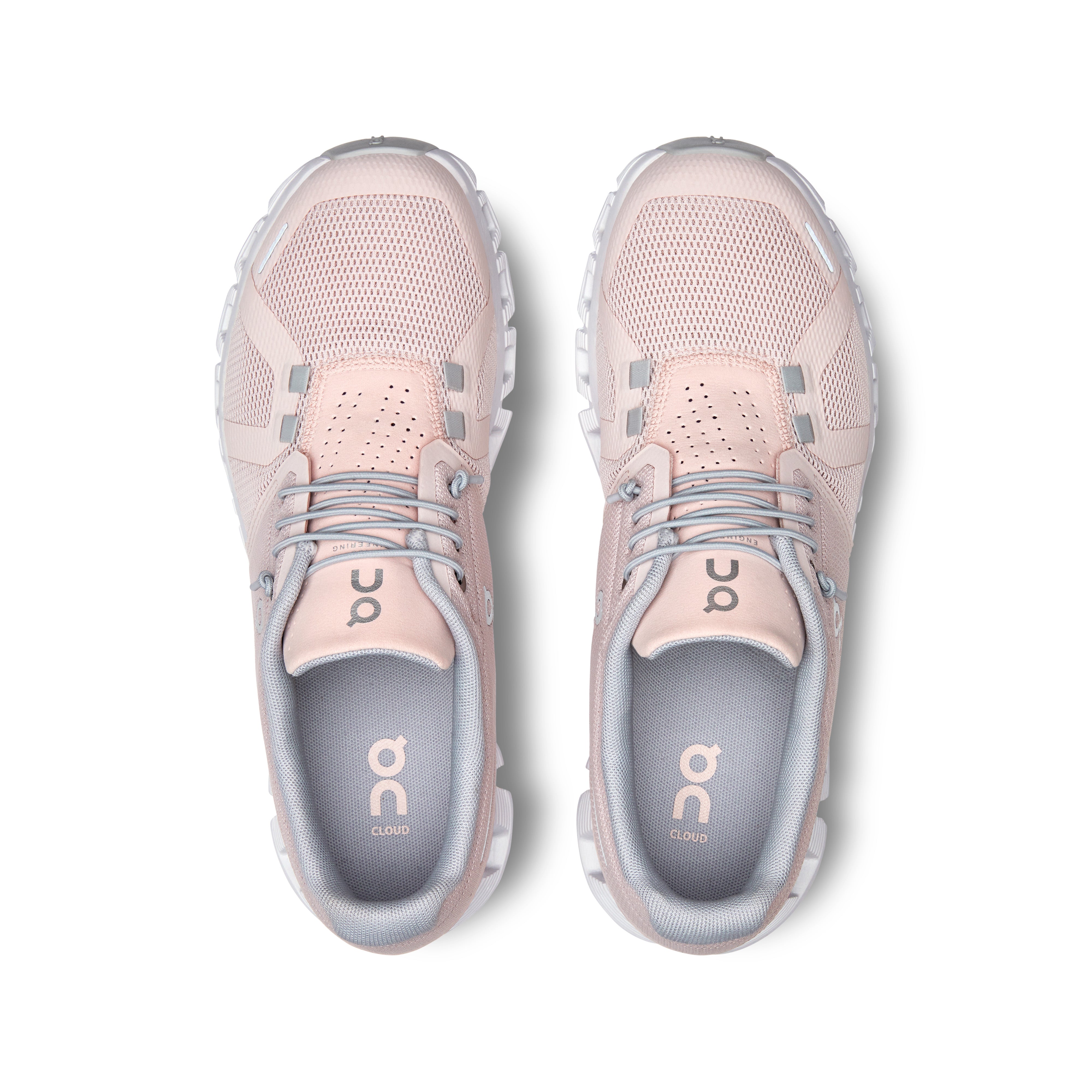 On Running Women's Cloud 5 Running Shoe in Shell White  Women's Footwear