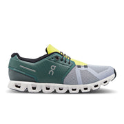 On Running Men's Cloud 5 Running Shoe in Olive Alloy  Men's Footwear