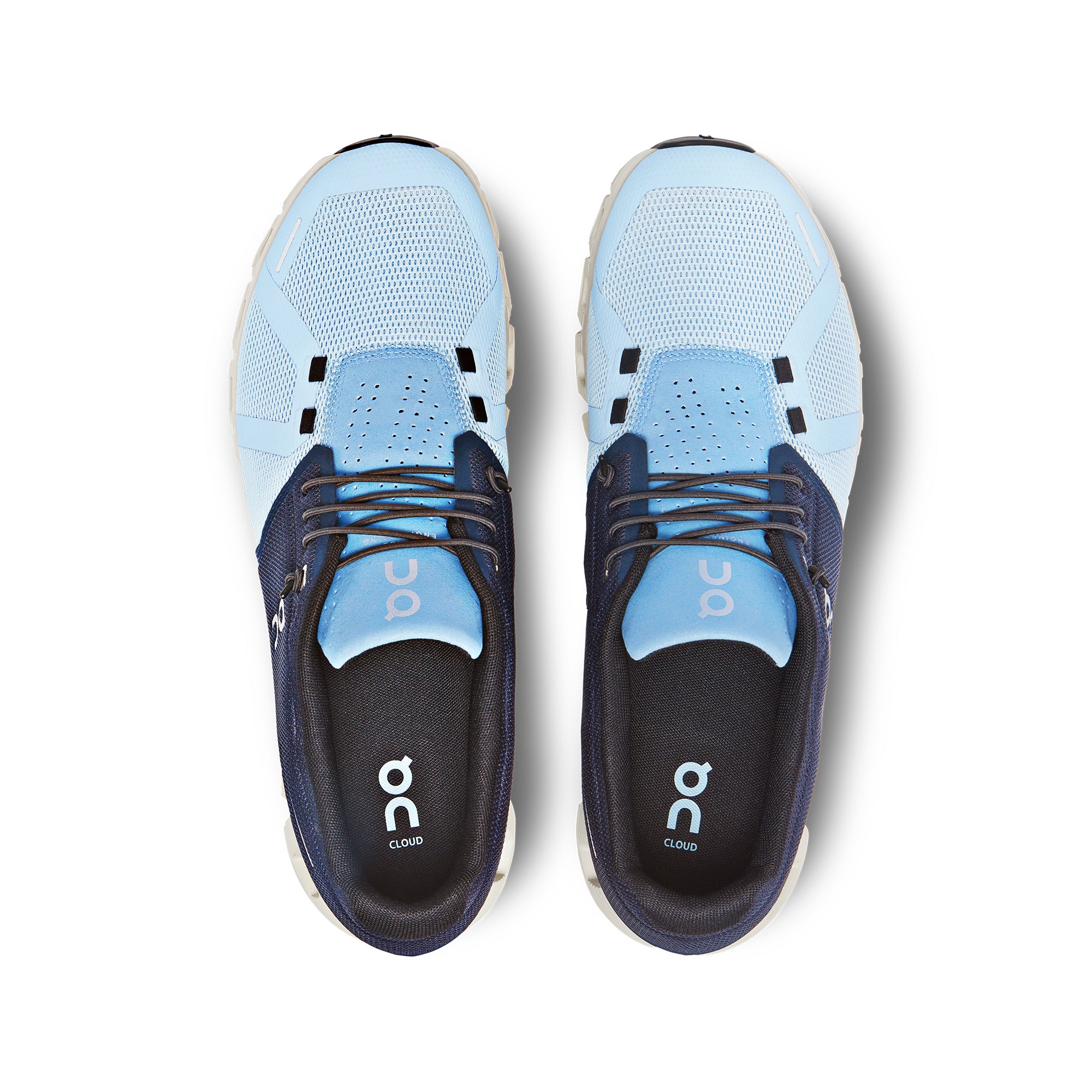 On Running Men's Cloud 5 Running Shoe in Midnight Chambray  Men's Footwear