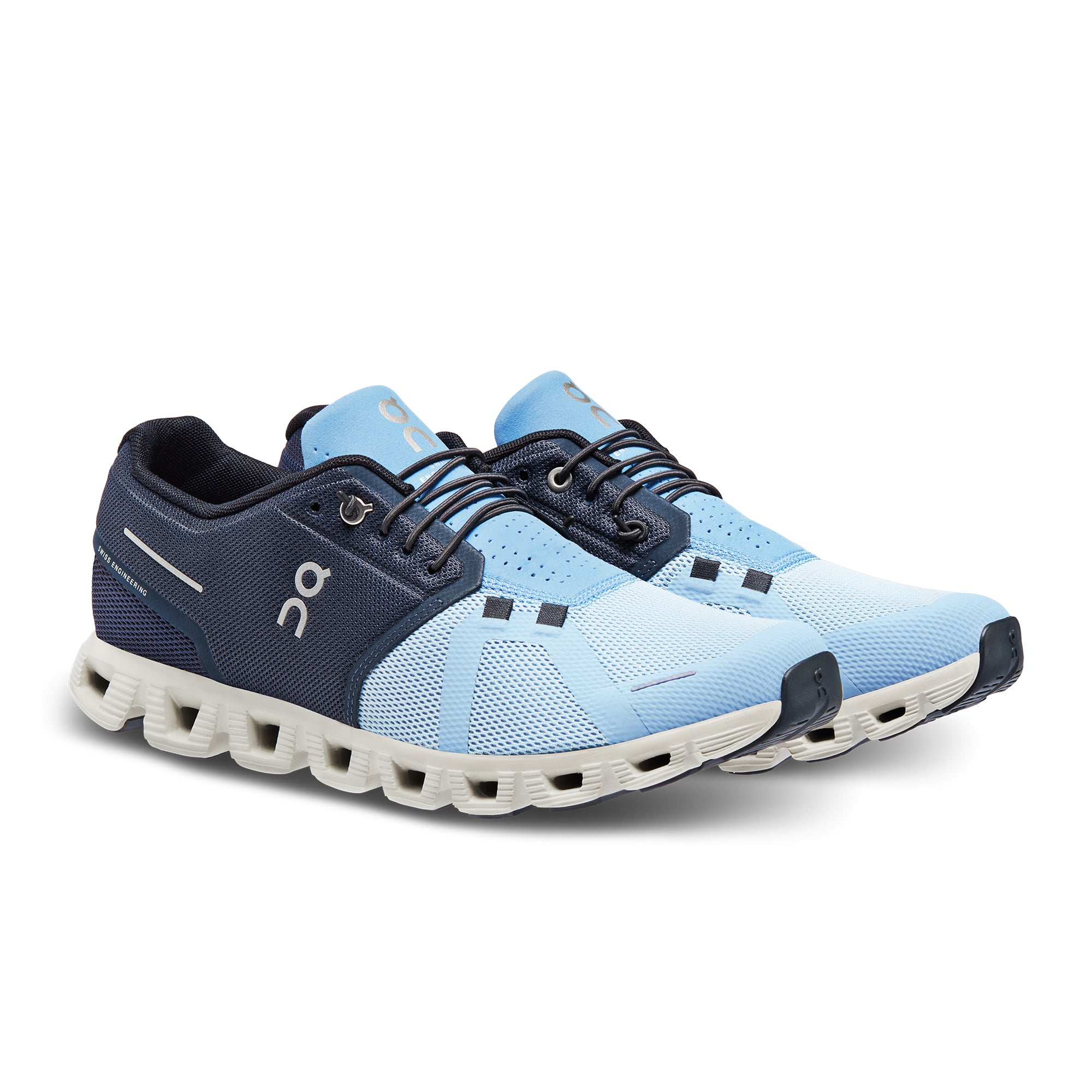 On Running Men's Cloud 5 Running Shoe in Midnight Chambray  Men's Footwear