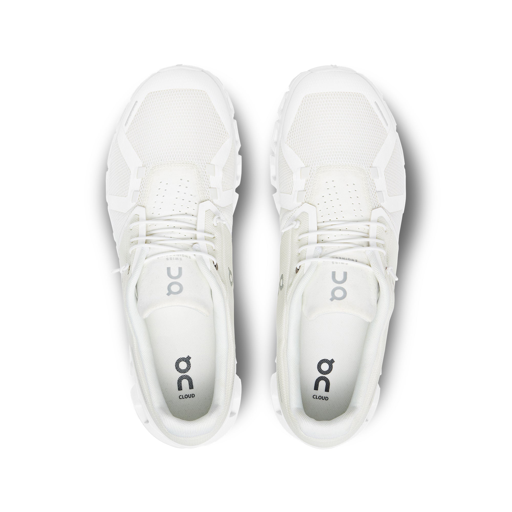 On Running Men's Cloud 5 in Undyed-White  Shoes