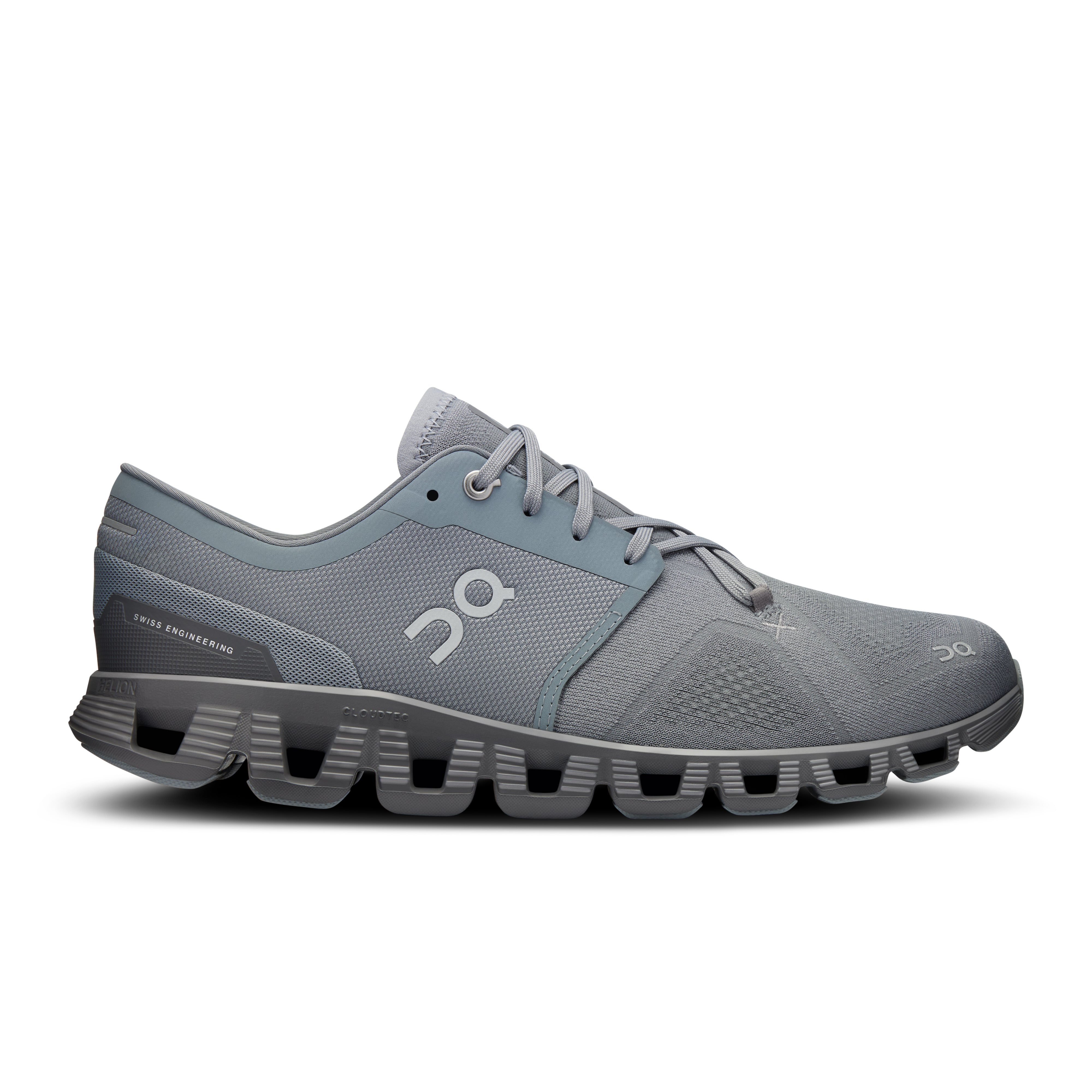 On Running Men's Cloud X 3 Training Road Shoe in Mist Rock  Men's Footwear