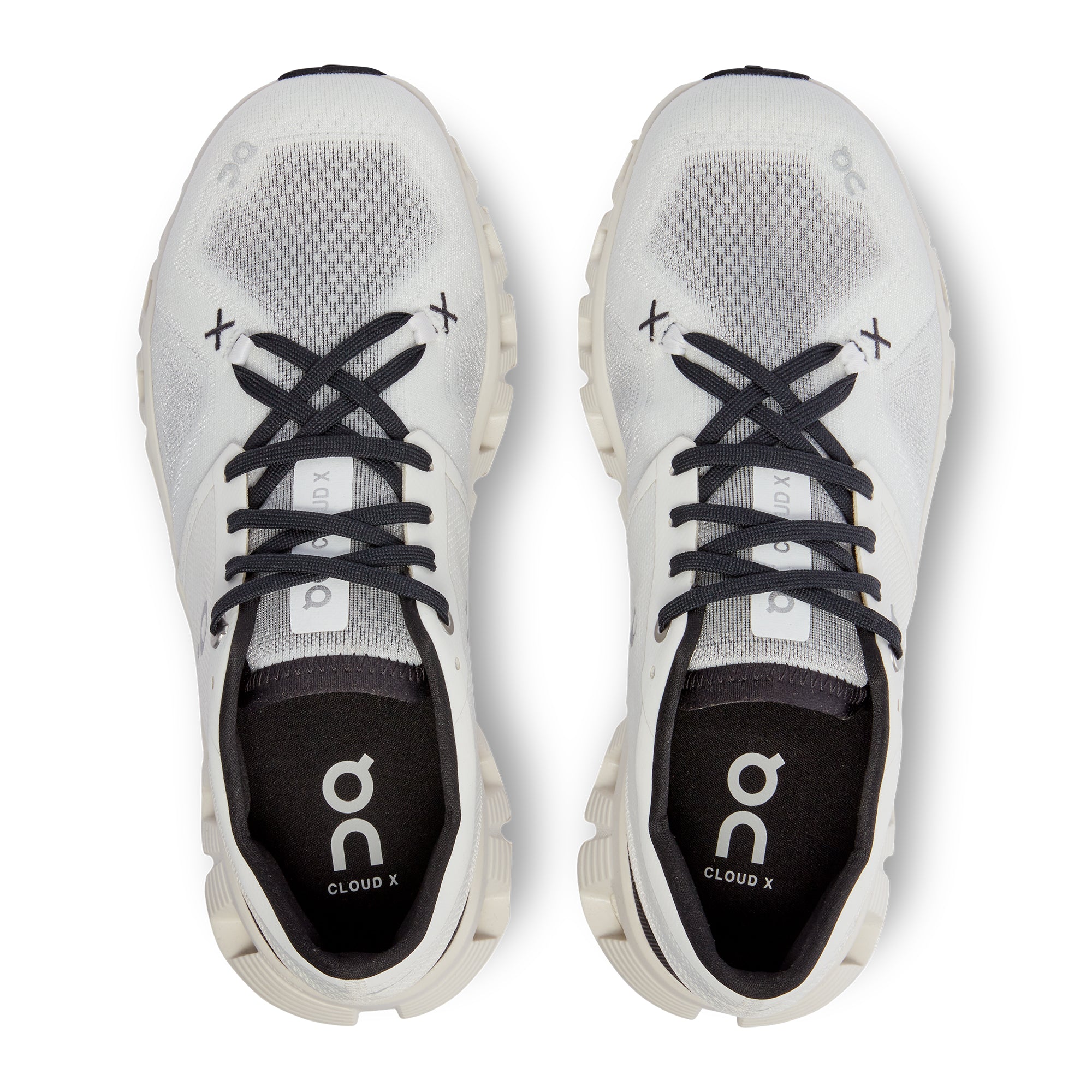 On Running Women's Cloud X 3 in White Black  Women's Footwear