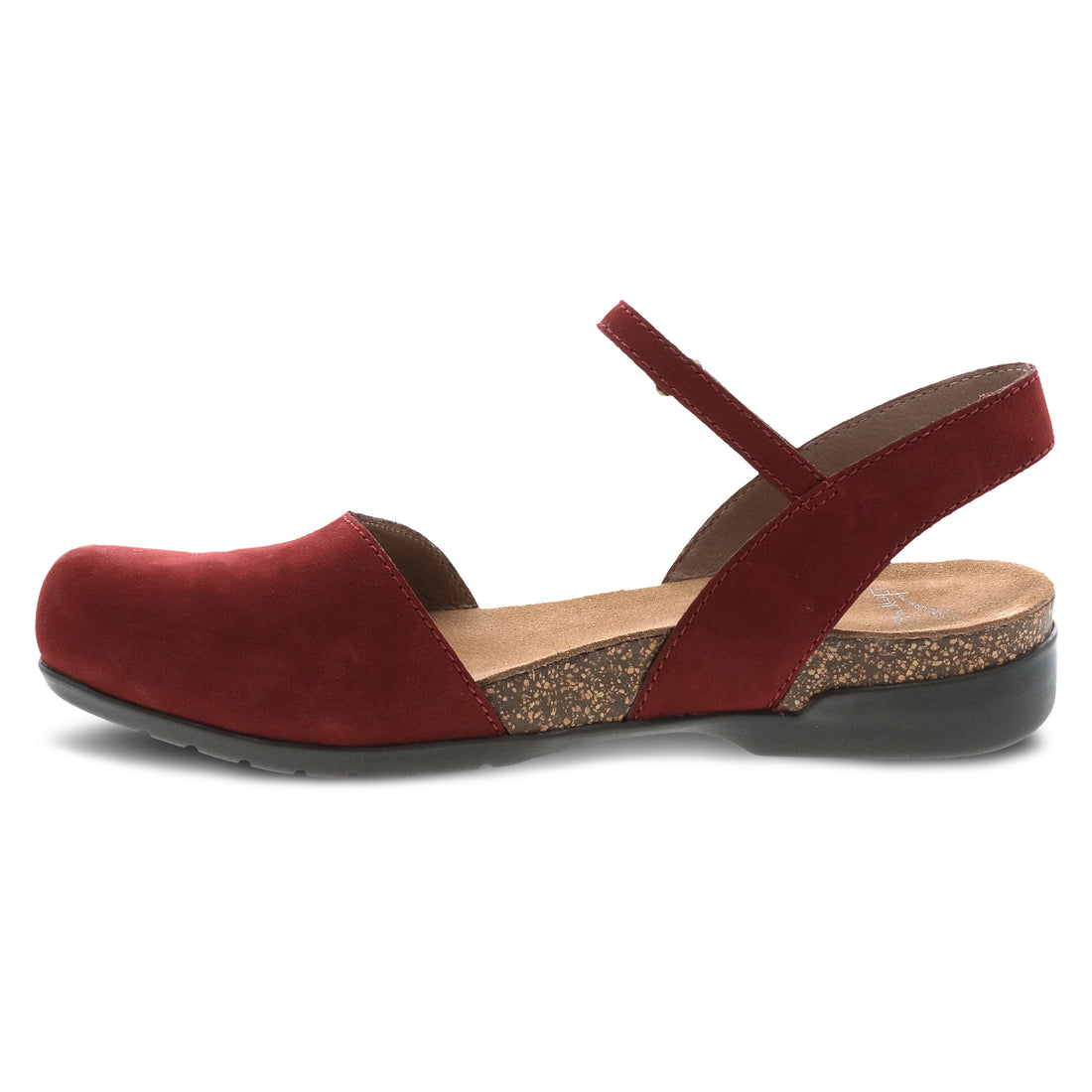 Dansko Women's Rowan in Cinnabar Milled Nubuck Mary Jane  Women's Footwear