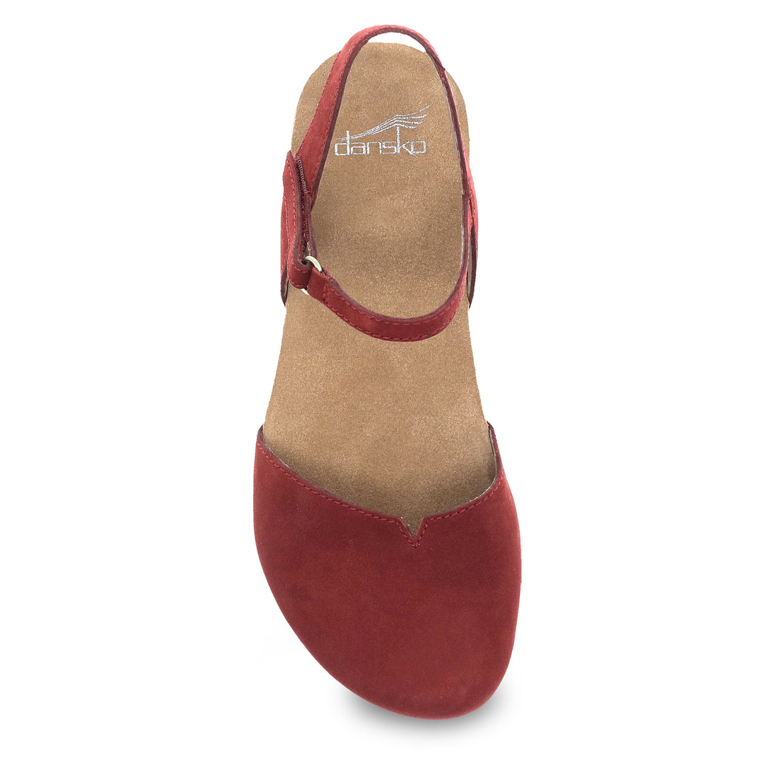 Dansko Women's Rowan in Cinnabar Milled Nubuck Mary Jane  Women's Footwear