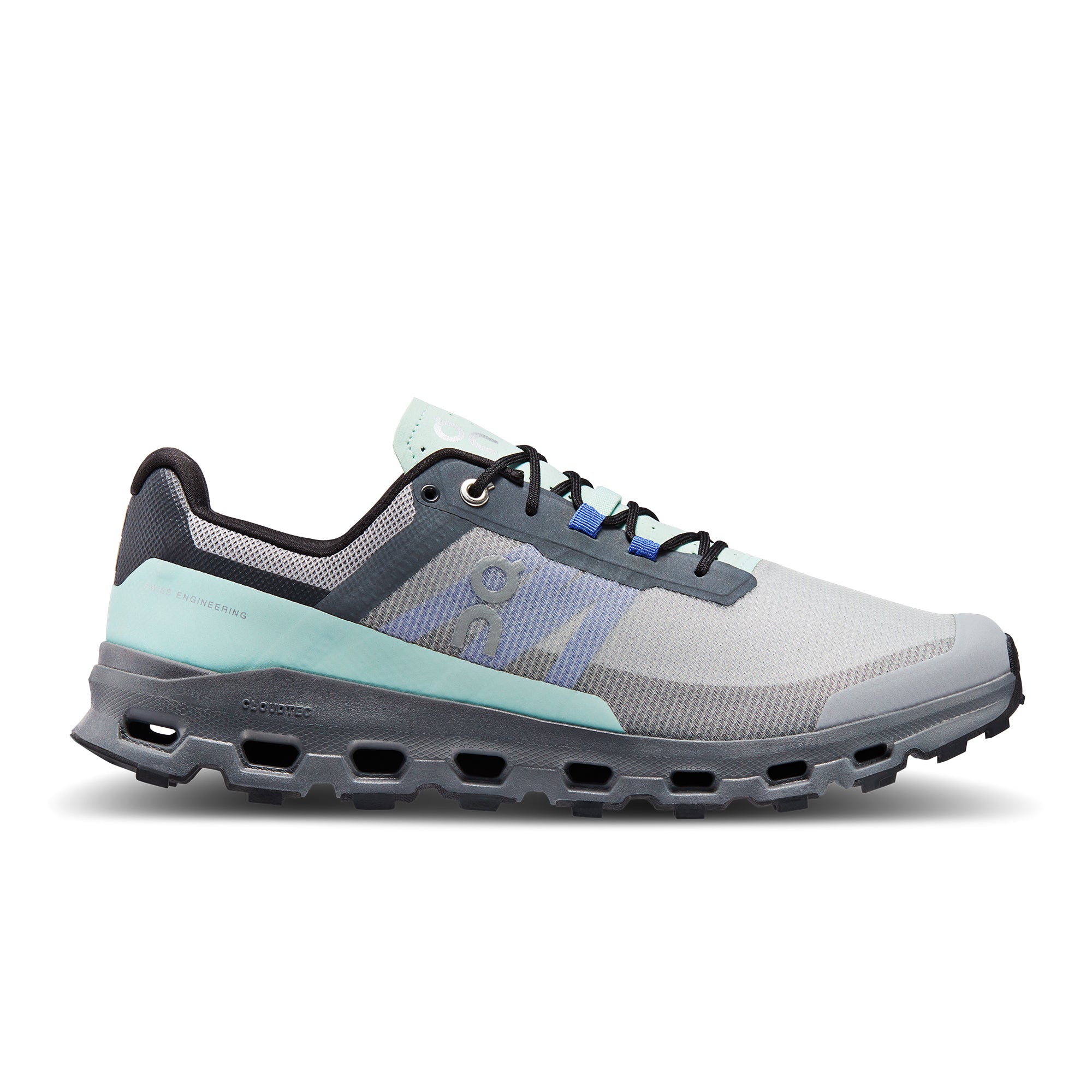 On Running Men's Cloudvista Trail Shoe in Alloy Black  Men's Footwear