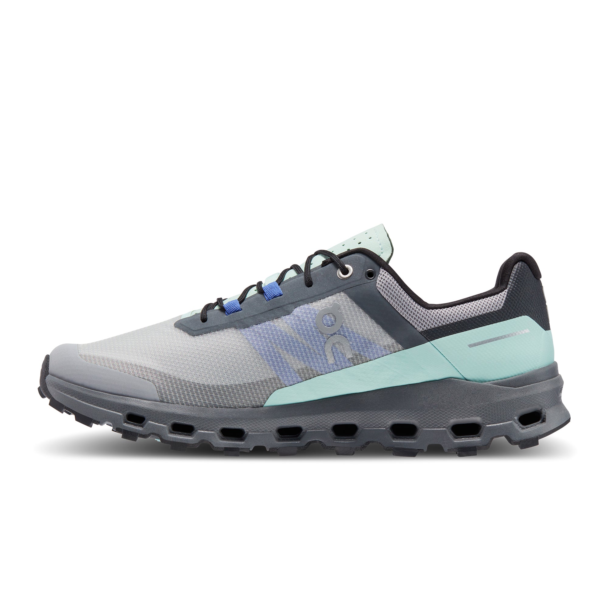 On Running Men's Cloudvista Trail Shoe in Alloy Black  Men's Footwear