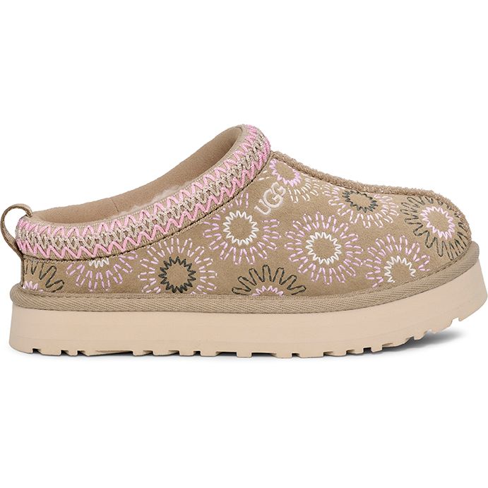 UGG Kid's Tazz Sun Stitch in Mustard Seed
