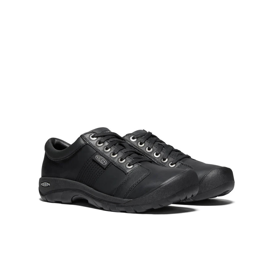 Keen Men's Austin in Black Leather