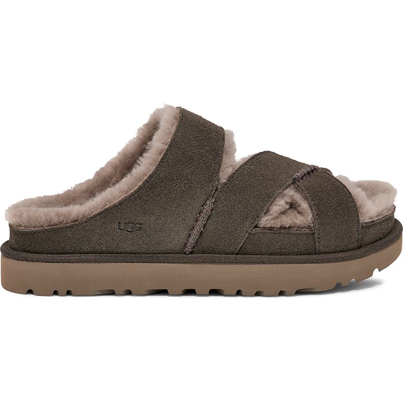 UGG Women's Greenport Slide in Dense Smoke