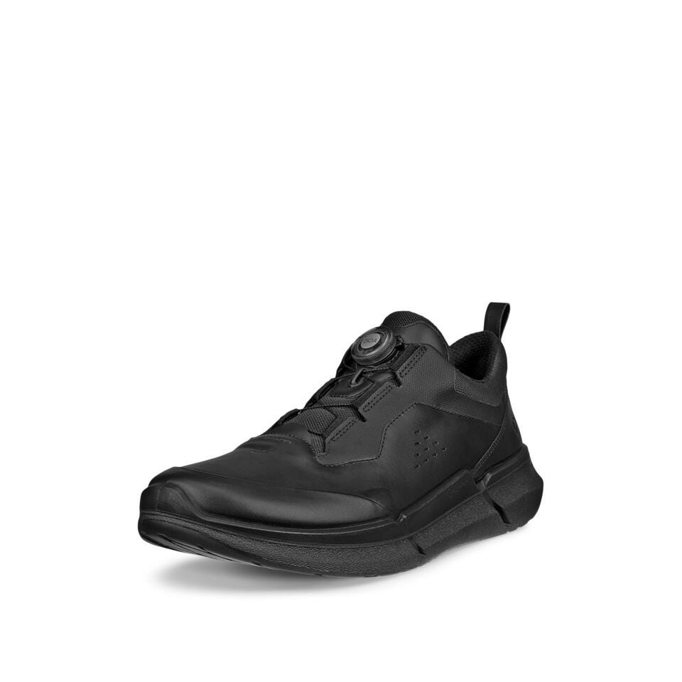 ECCO Men's Biom 2.2 Boa Leather Sneaker | Black