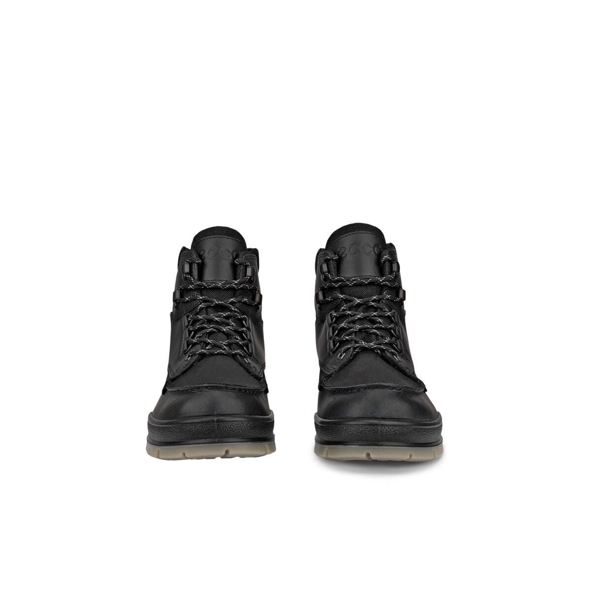 ECCO Men's Track 25 Leather Gore-Tex Mid-Cut Boot | Black