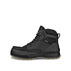 ECCO Men's Track 25 Leather Gore-Tex Mid-Cut Boot | Black