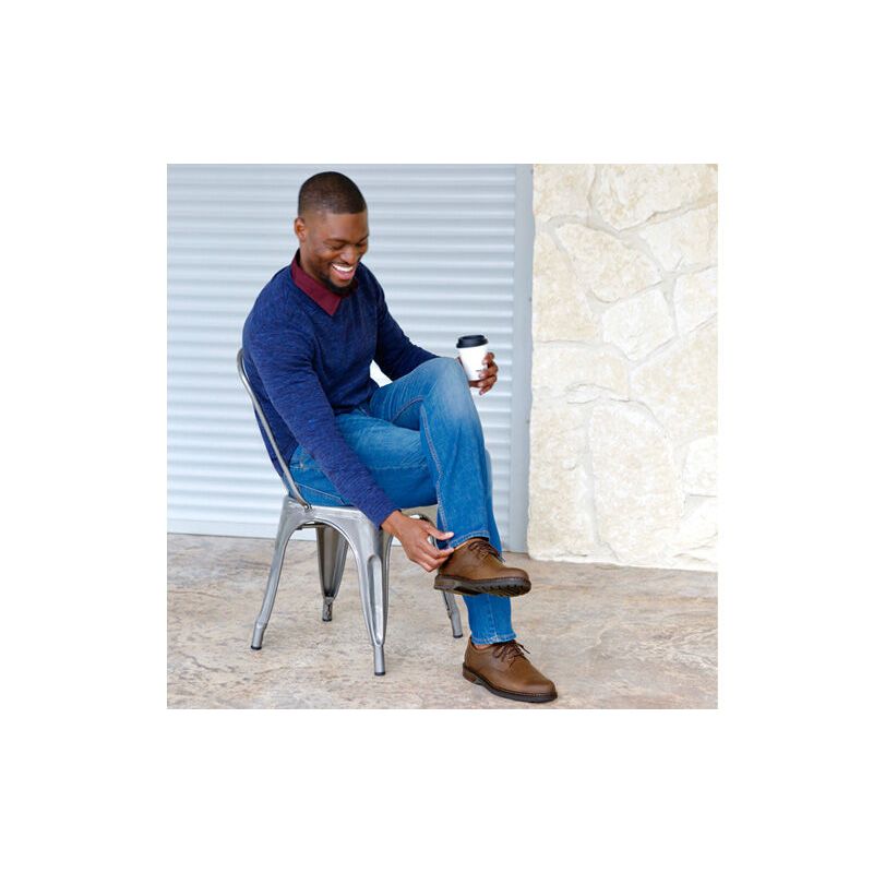 SAS Men's Aden Lace Up Oxford in Black