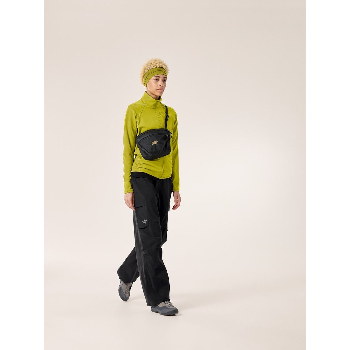美品 ARC'TERYX mantis2 waistpack GOLD イエロー 中古・古着通販】ARC'TERYX (アークテリクス) ショルダーバッグ MANTIS
