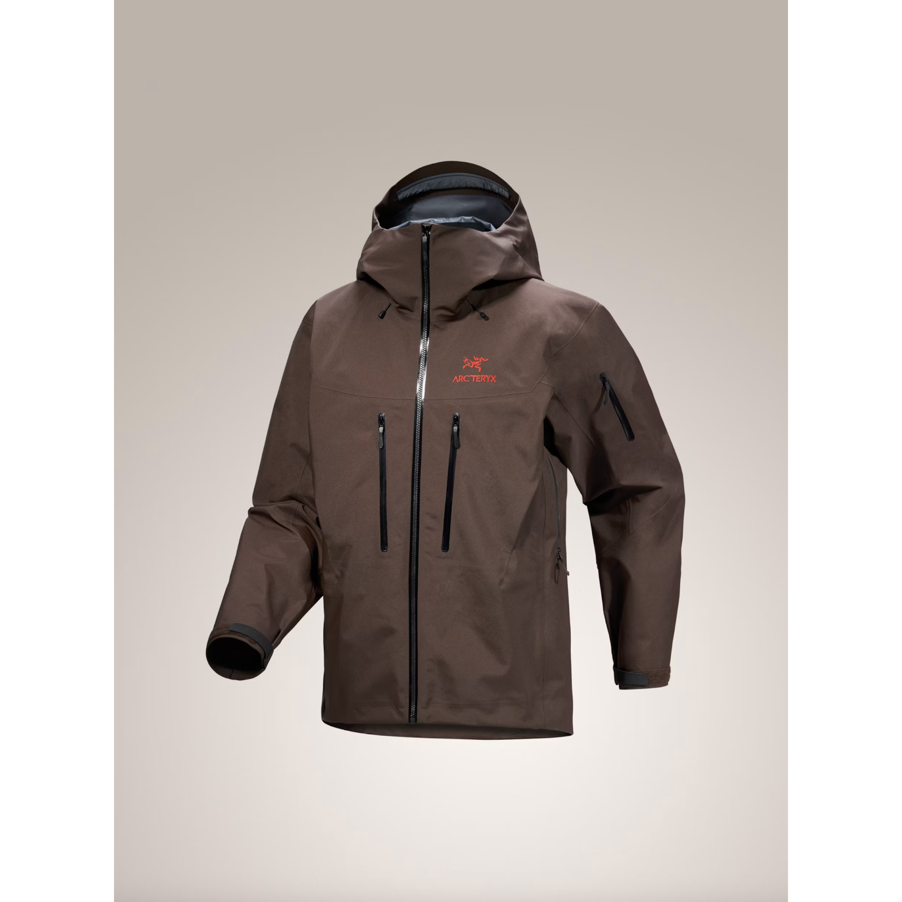 Arc'teryx Men's Alpha SV Jacket in Carob/Blk/Dynasty