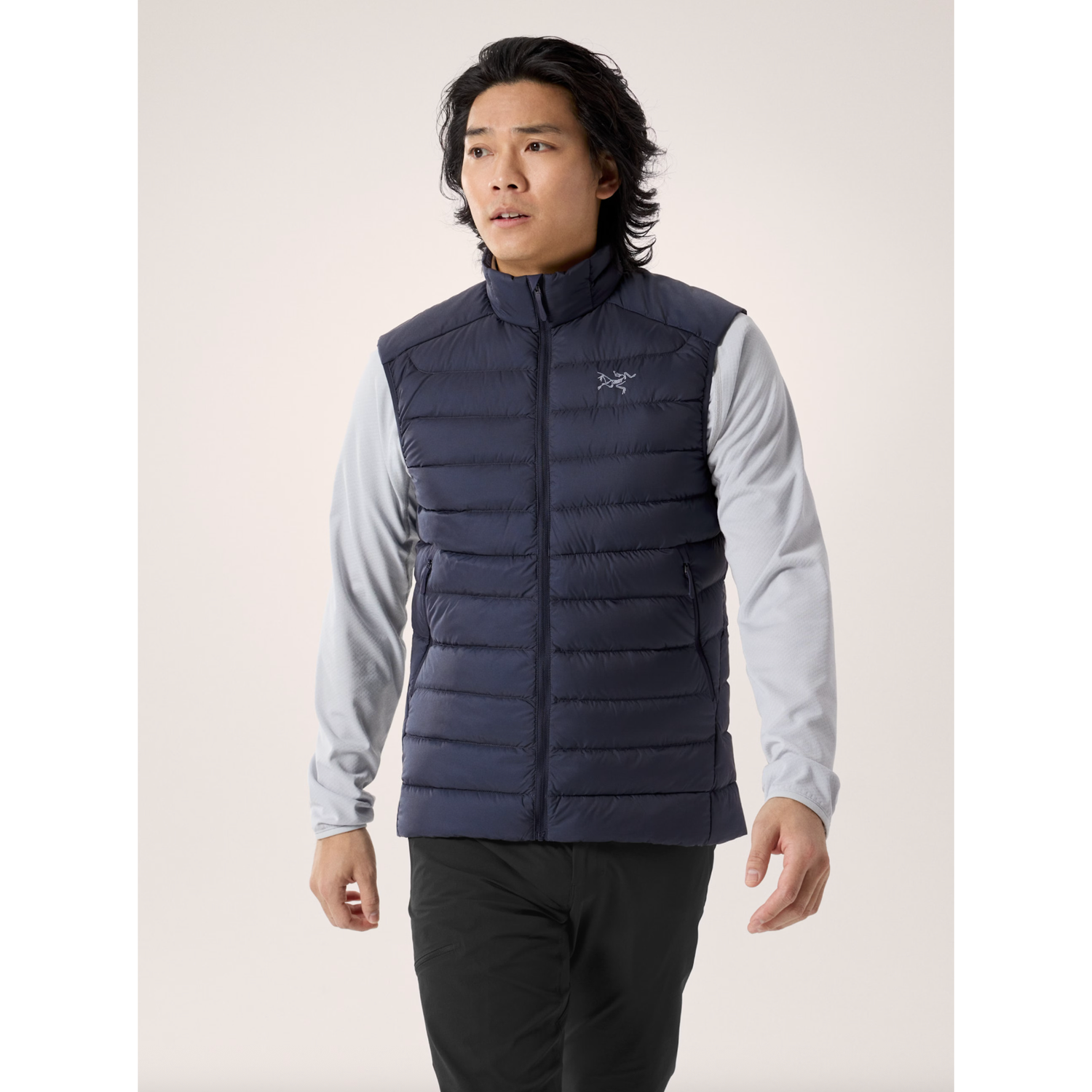 Arc'teryx Men's Cerium Vest in Black Sapphire Arc'teryx Men's Cerium Vest in Black Sapphire