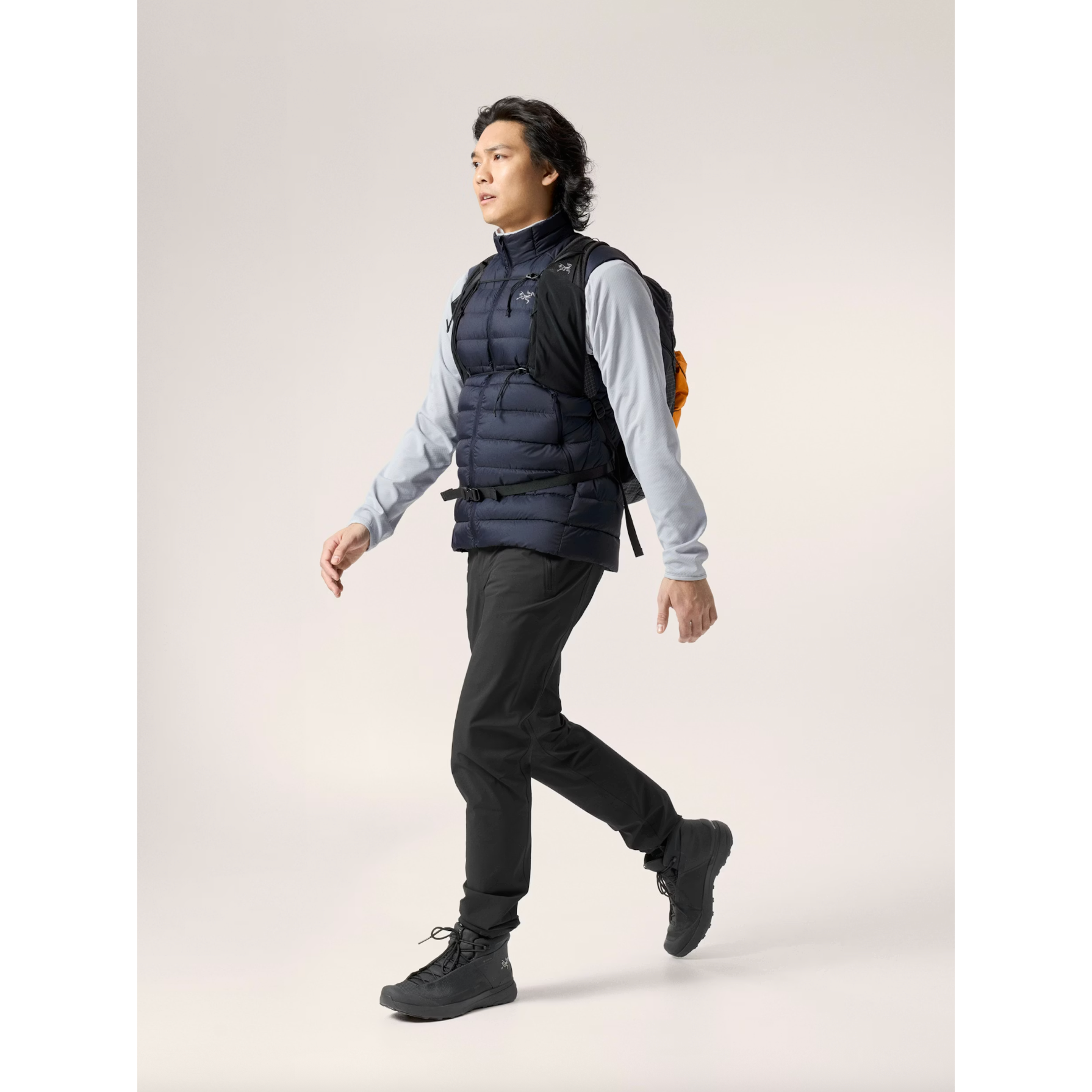 Arc'teryx Men's Cerium Vest in Black Sapphire