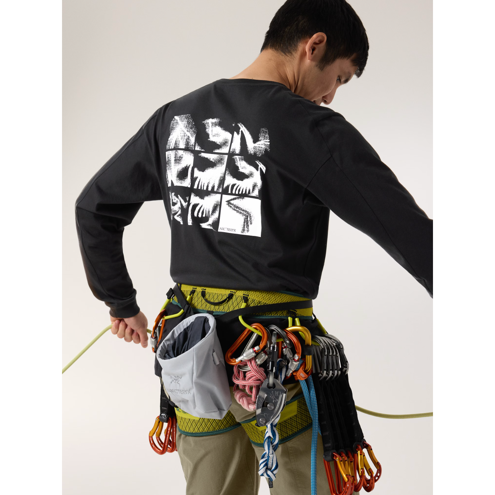 Arc'teryx Men's Kragg SL Cotton Bird Tile LS