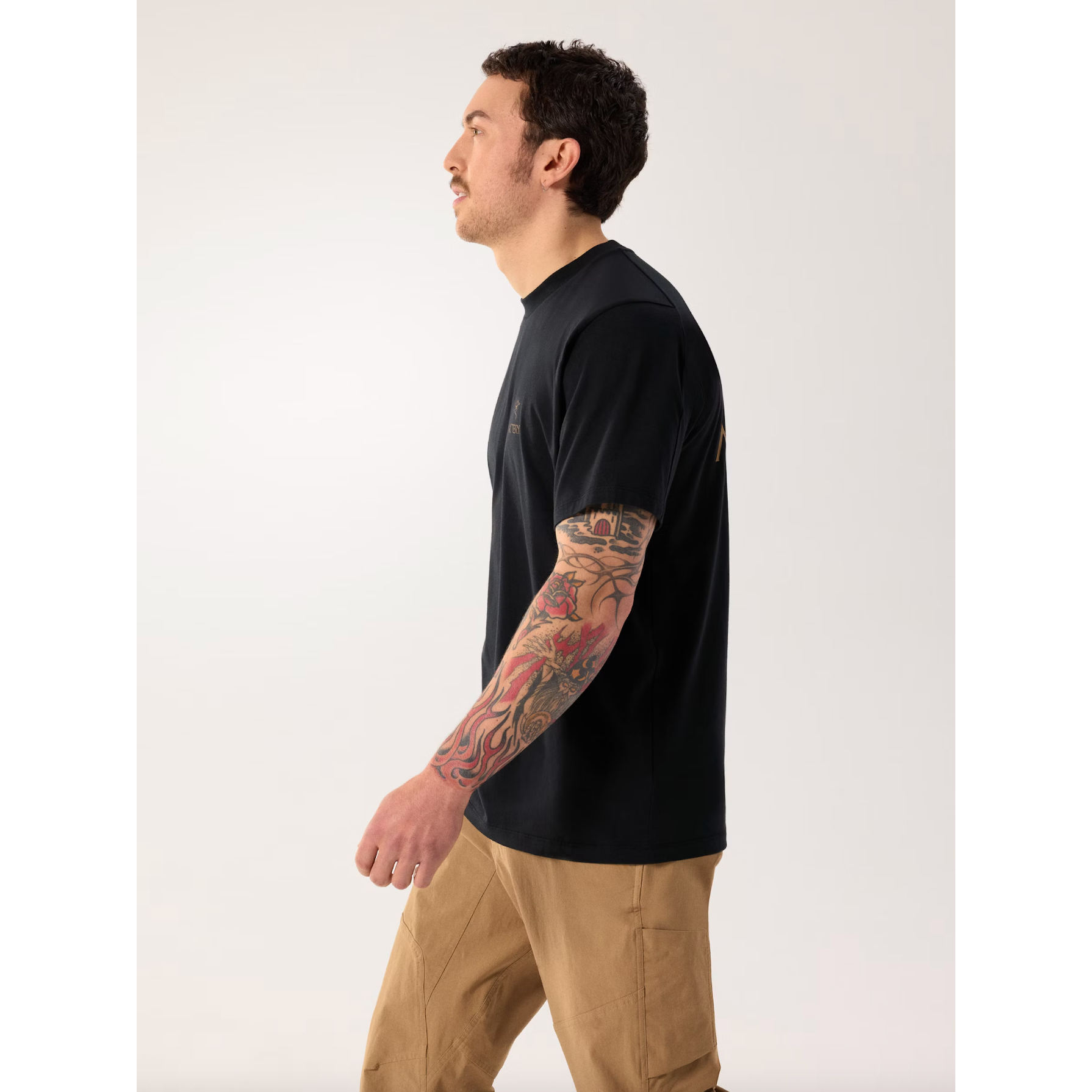Arc'teryx Men's Kragg SL Cotton Bird Word SS