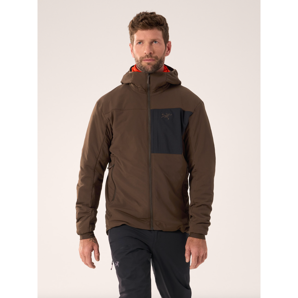 美品：ARC'TERYX Proton Crew M's Mサイズ ブラウン Arc'teryx Men's Proton Hoody
