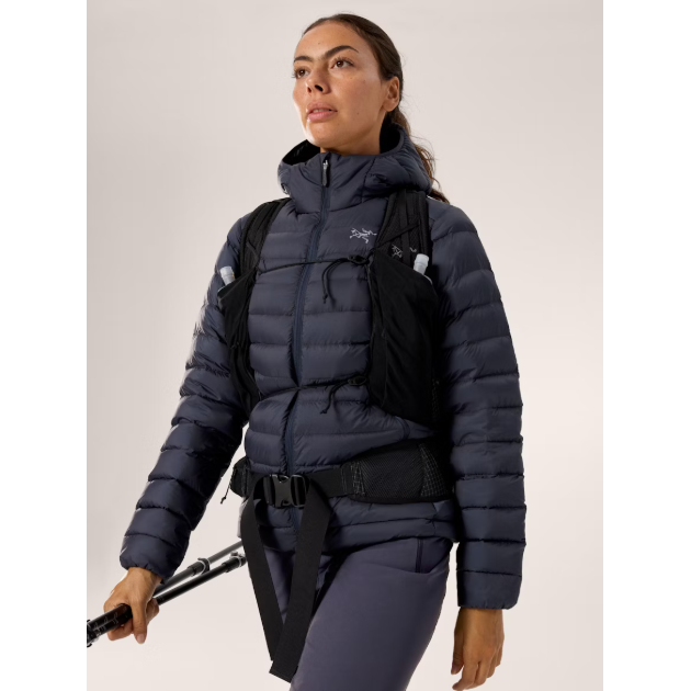 Arc'teryx Women's Cerium Hoody in Black Sapphire