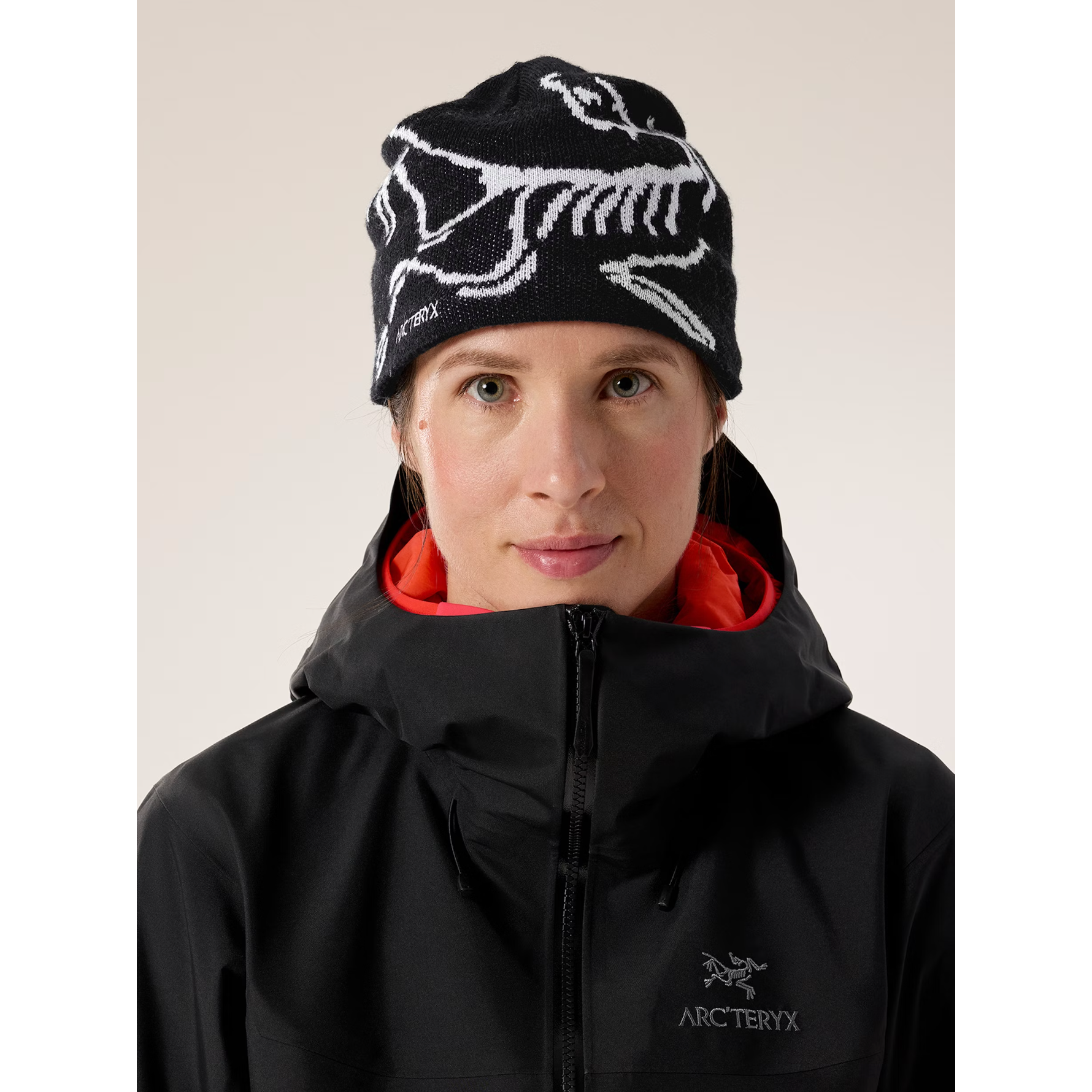 正規品 arc'teryx ビーニー BIRD HEAD TOQUE グレー