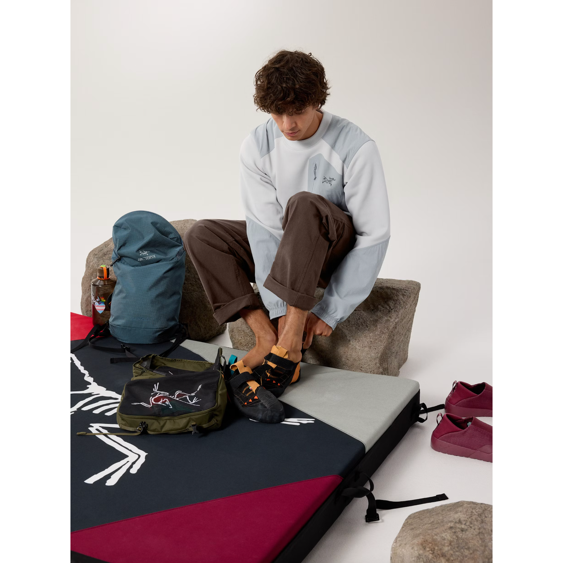 Personne Big & Tall Performance Comfort Quarter Zip - Bright Cobalt