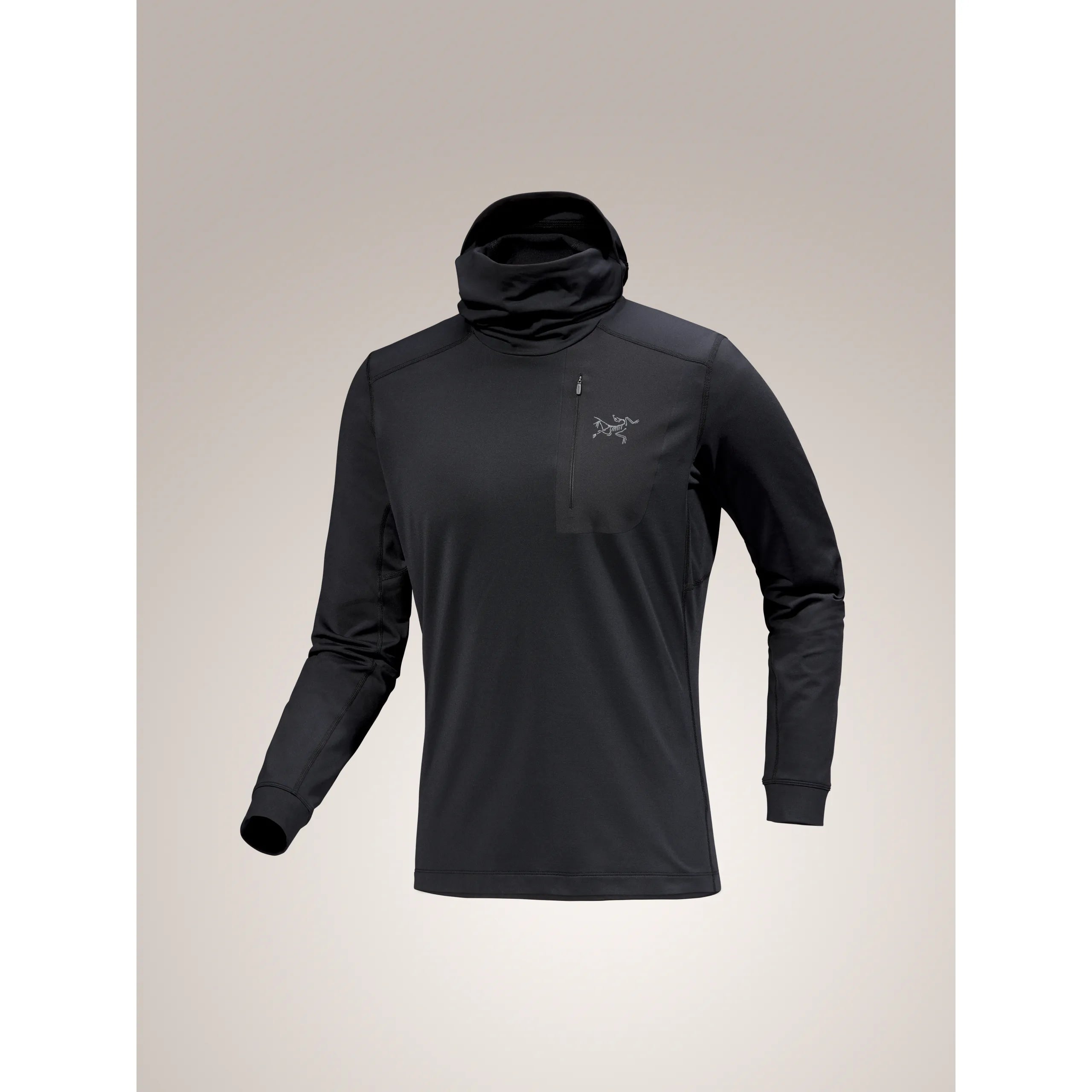 Arc'teryx Men's Rho LT Hoody in Black