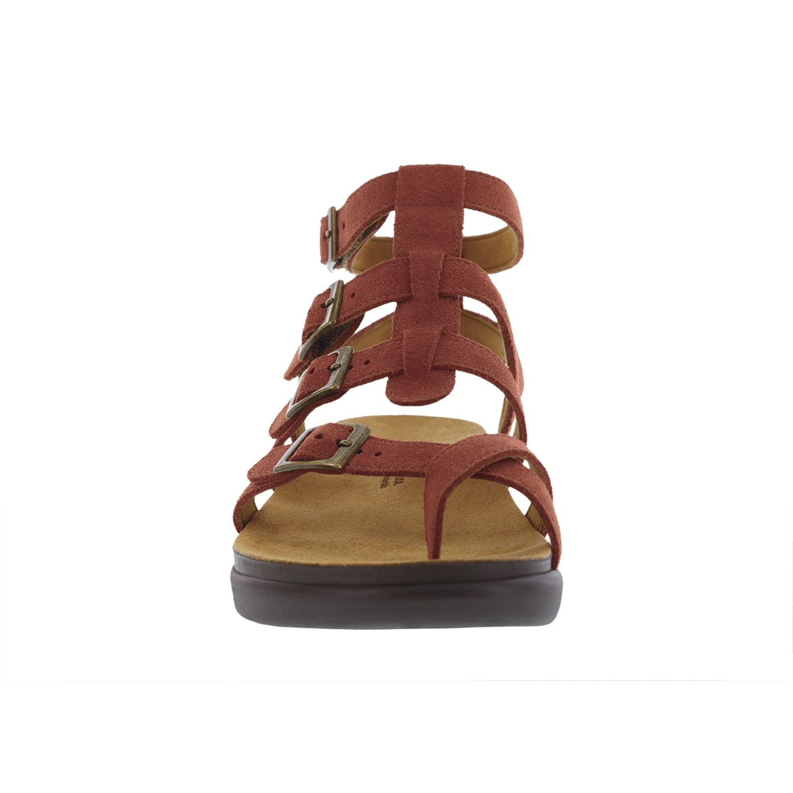 SAS Womens Aria Sandal in Rust