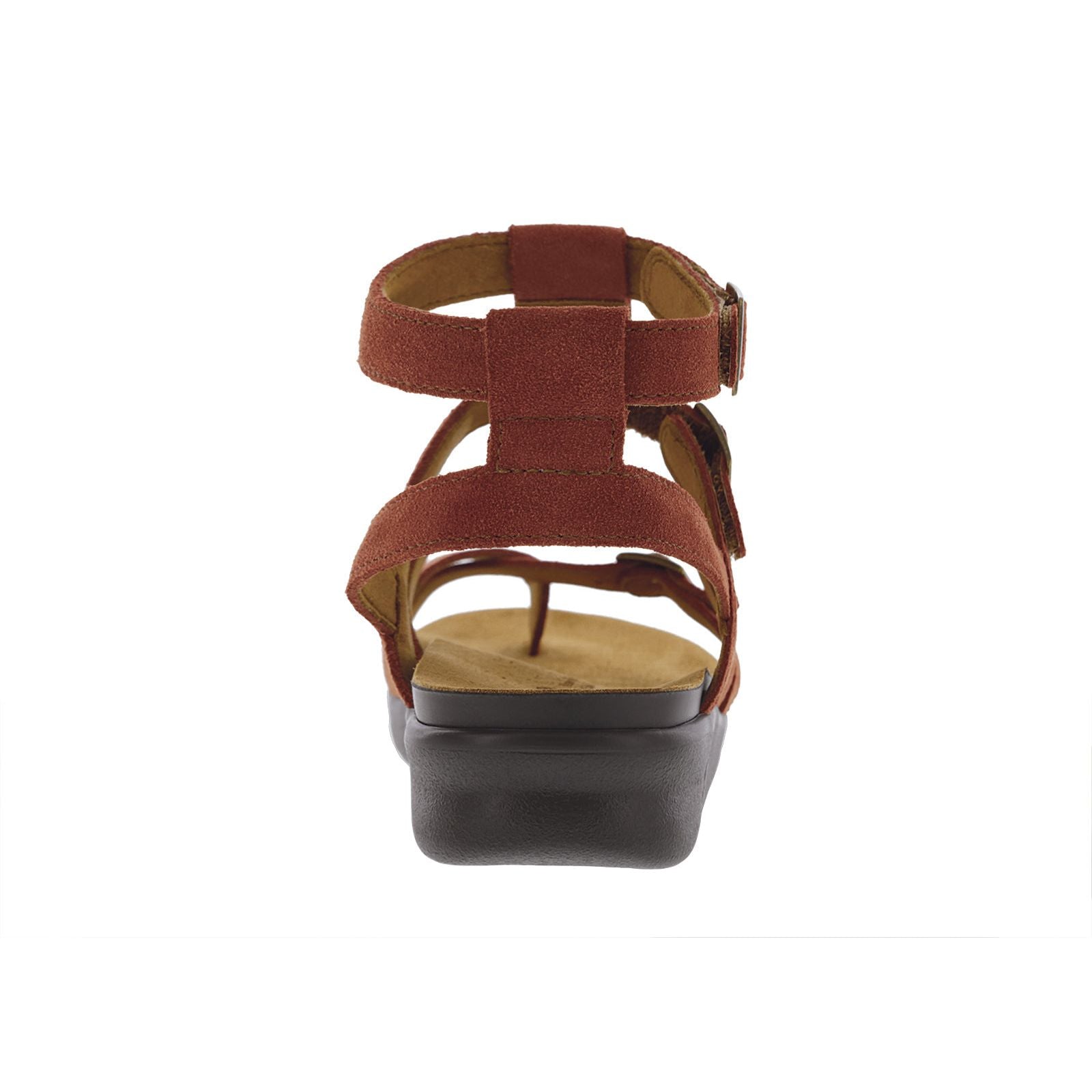 SAS Womens Aria Sandal in Rust