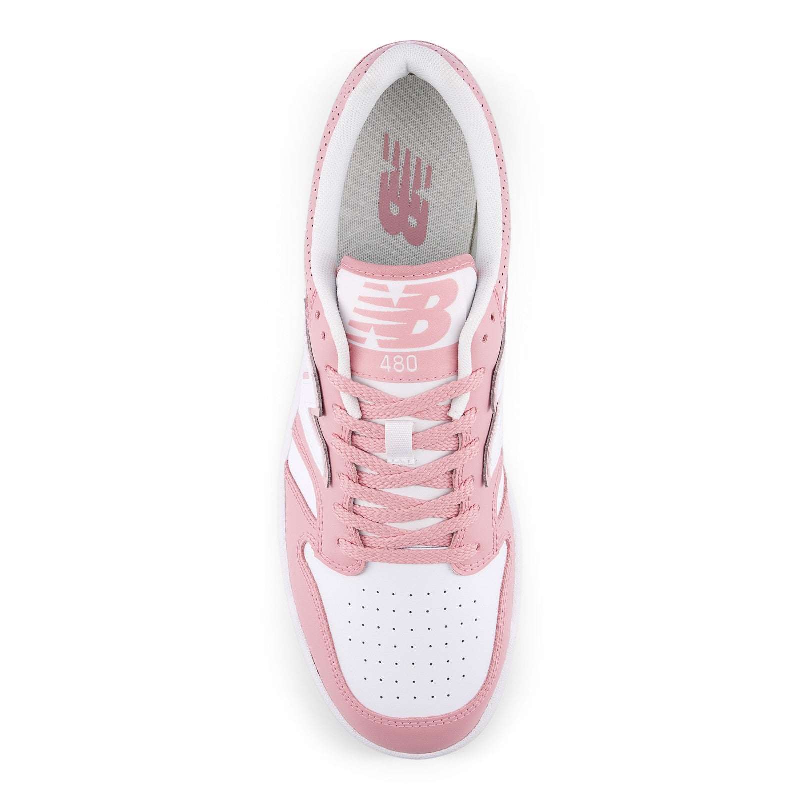 New Balance Unisex 480 in Rose Sugar/White