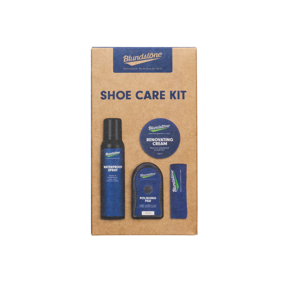 Blundstone Shoe Care Kit in Brown