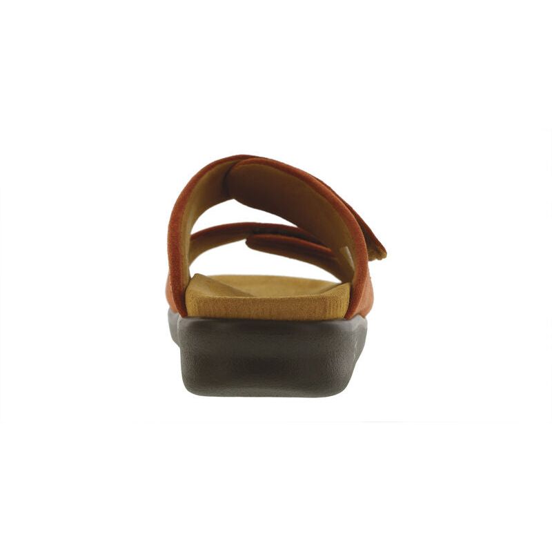 SAS Women's Cozy Slide Sandal in  Rust